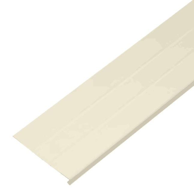 Factory Wholesale 8inchx12feet Size Aluminum White Ribbed Fascia with High Quality