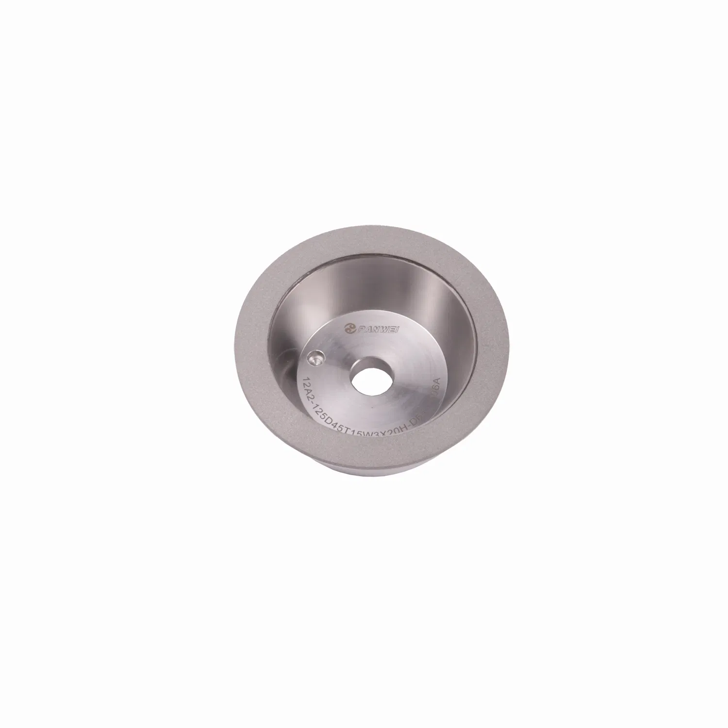 Porous Metal Bonded Superhard Diamond Bowl Shaped Grinding Wheel for High-Speed Cutting Tool Edge and End Face Machining