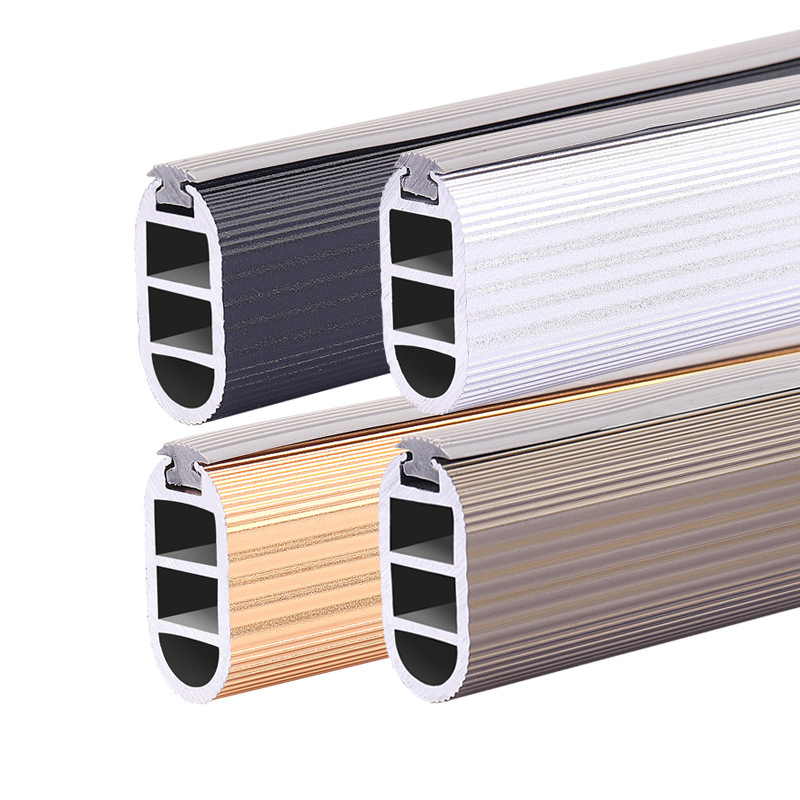 Premium Aluminum Wardrobe Rod Profile for Stylish Closets