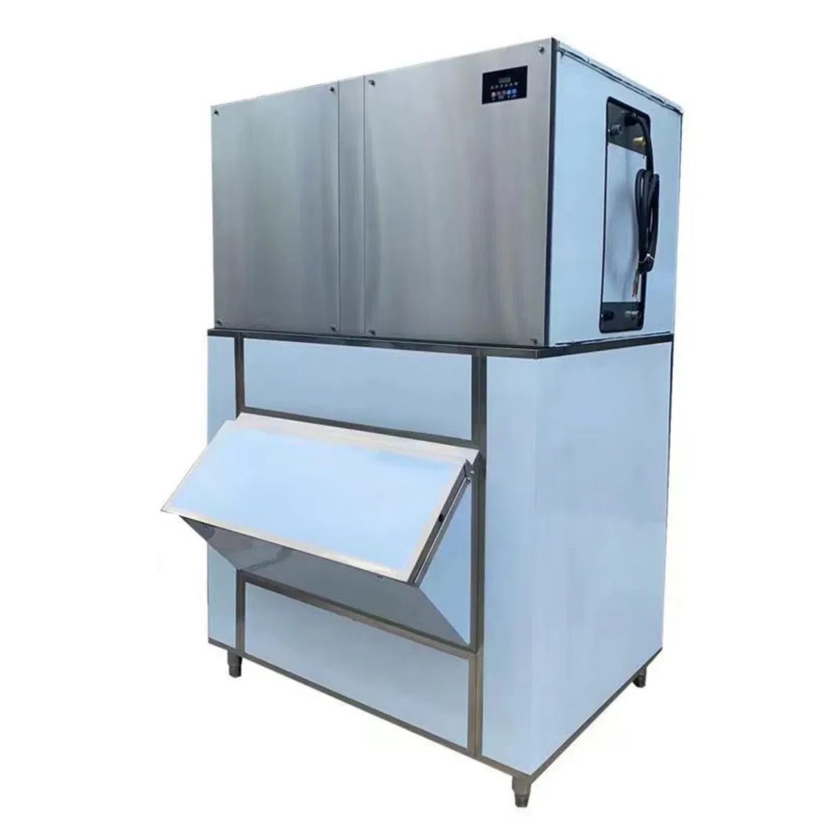 High Capacity SUS304/430 Stainless Steel Cube Ice Machine Maker