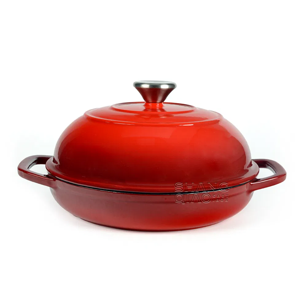 Чугунная форма для выпечки хлеба с крышкой