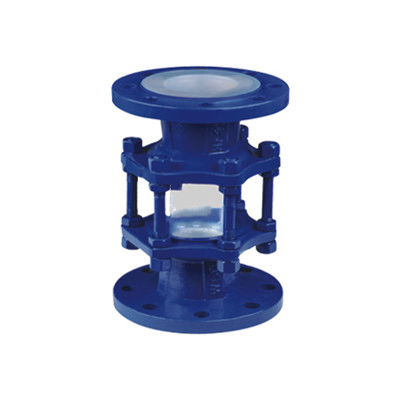 PTFE Steel Lined Fluoroplastic Sight Glass with ANSI Standard for Chemical Industry
