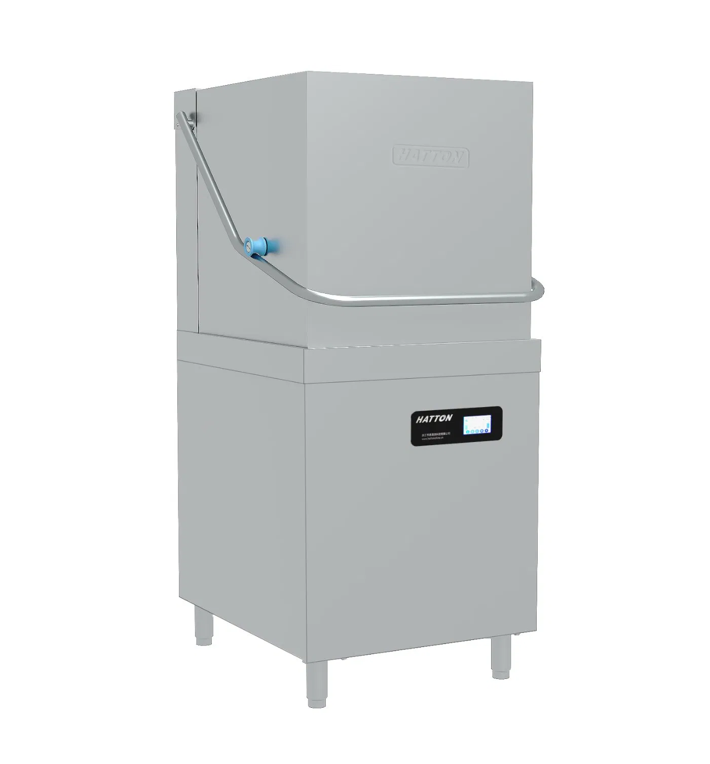 High-Performance Hood Type Commercial Dishwasher with Cleaning Table for Restaurant Cleaning Needs
