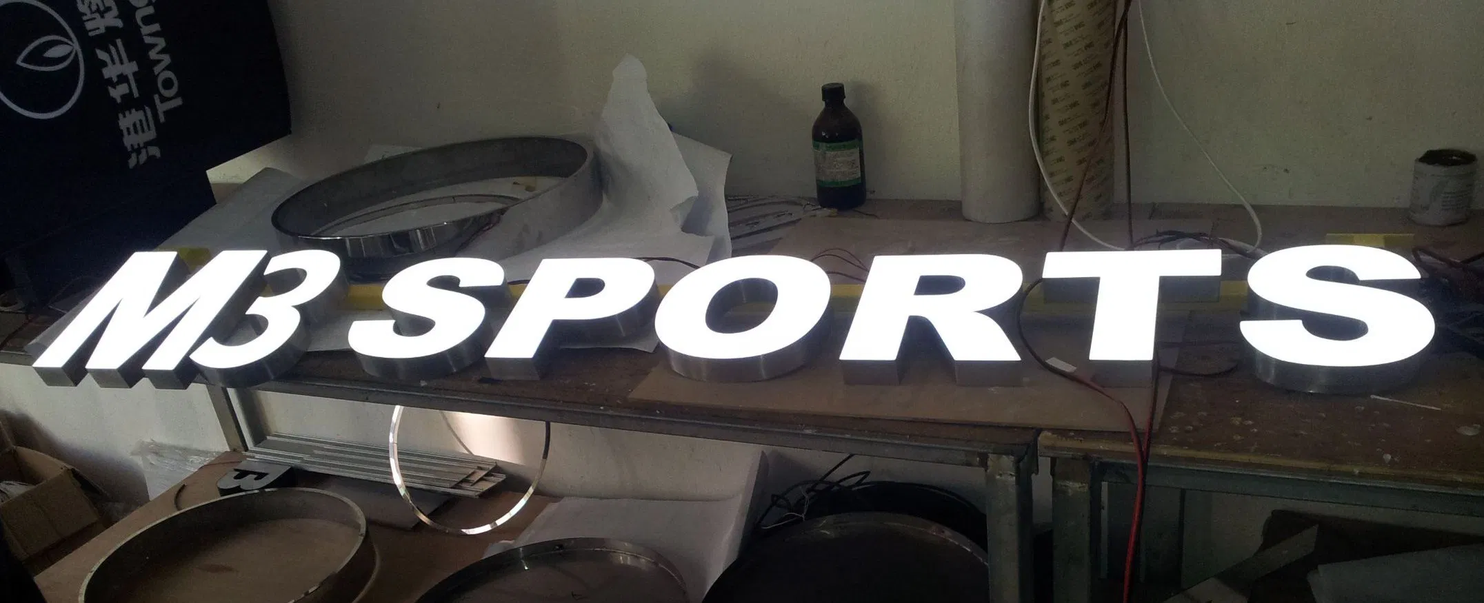 Customs Front Lit Channel Letter Sign Outdoor Advertising Usage LED Sign