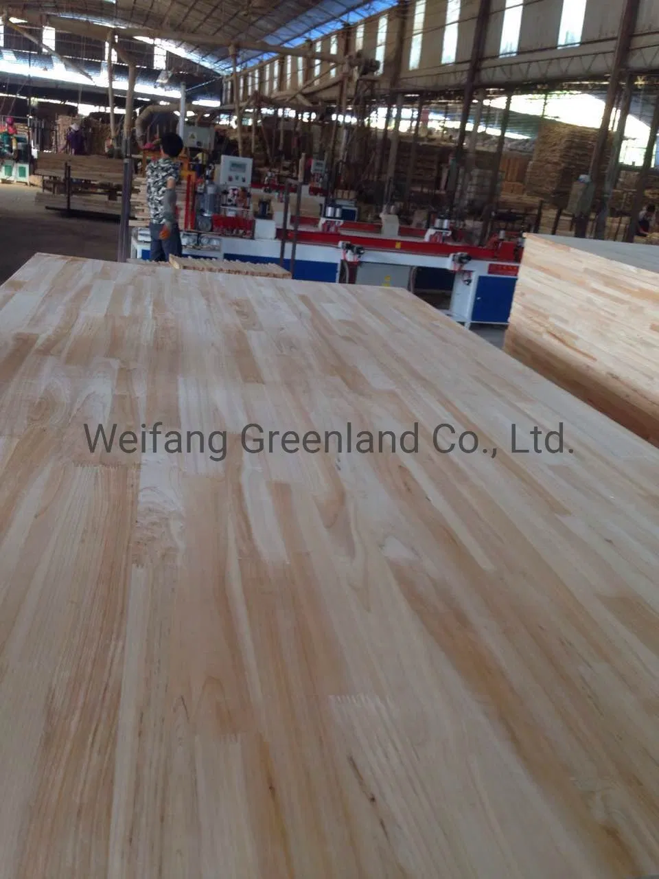 E1 Grade Environmental, 15mm Pine Wood Finger Joint Board for Furniture/Home Decoration
