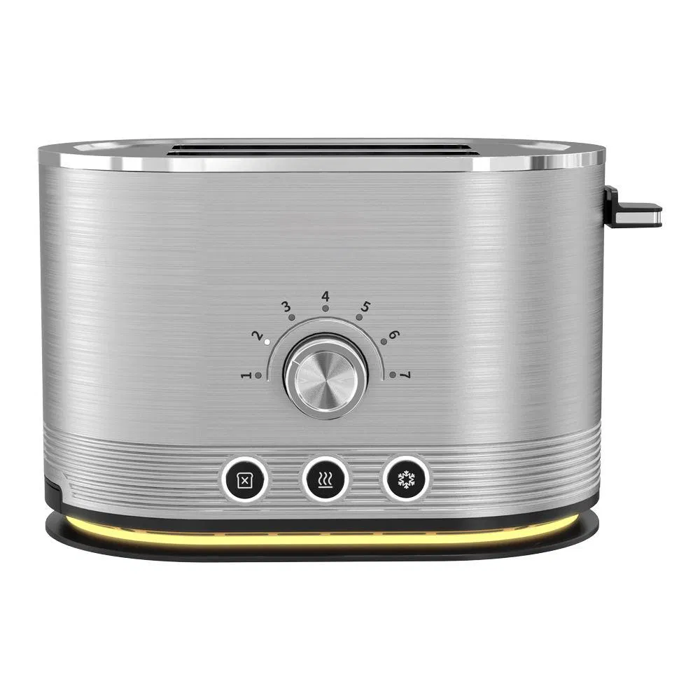 Stainless Steel 2 Slice Toaster with Adjustable Browning Control