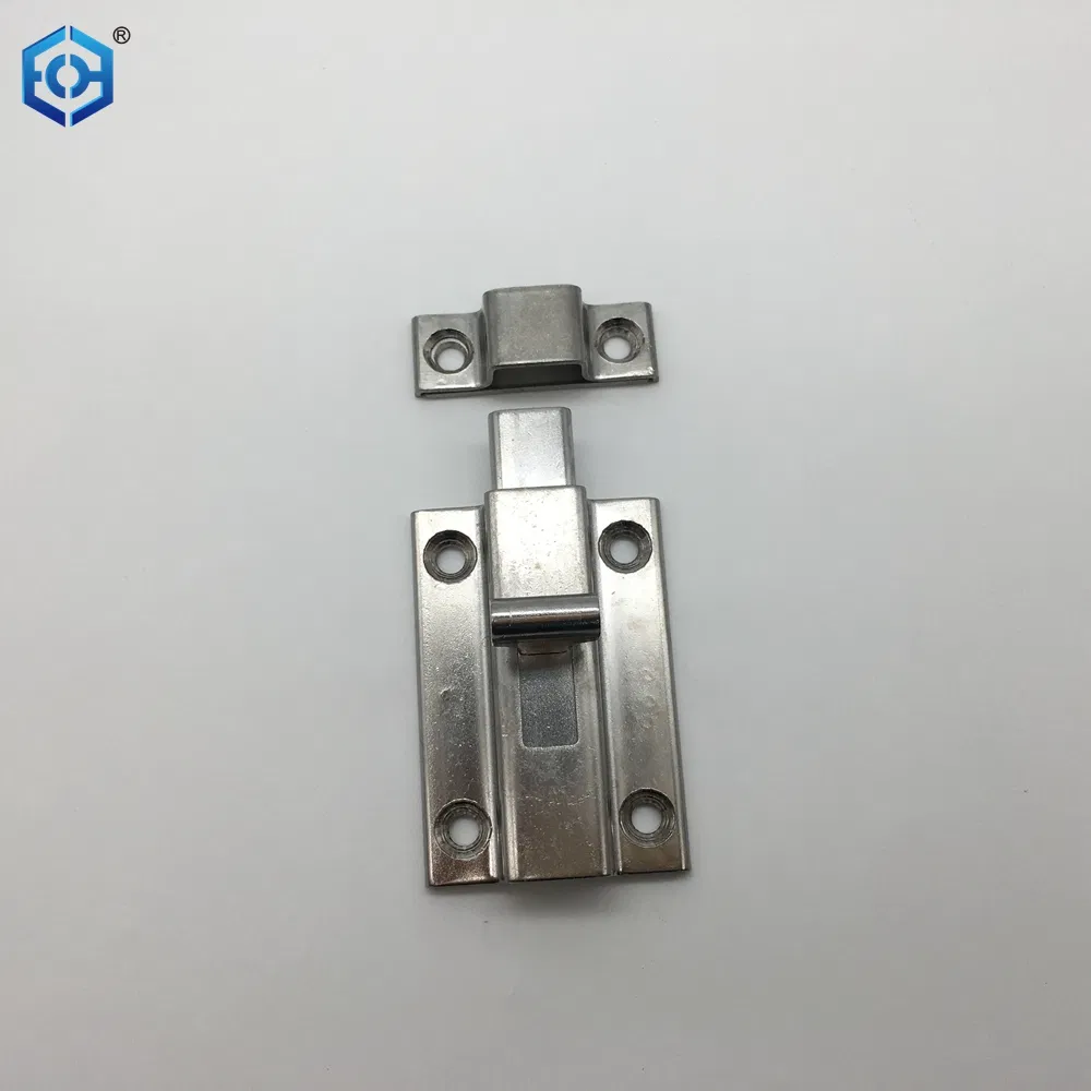 Stainless Steel Latch Sliding Surface Mounted Slide Bolt for Internal Doors