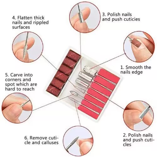 Nail Drill Machine Electric Portable Nail File Sander for Gel Nails Polishing for Home Manicure Salon