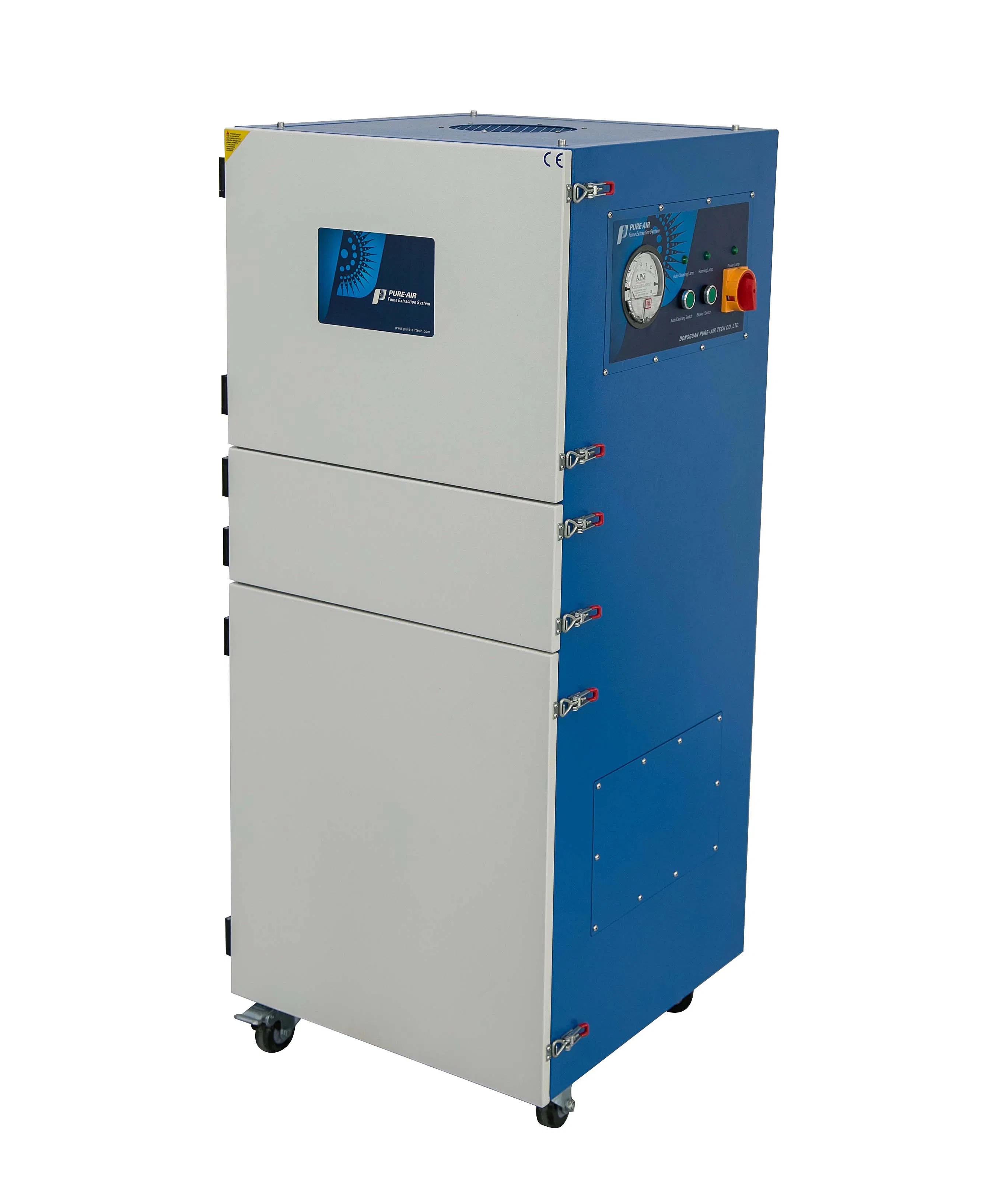 Pure-Air PA-1500SH Small Fiber Laser Cutting Metal Fume Extractor Smoke Filter