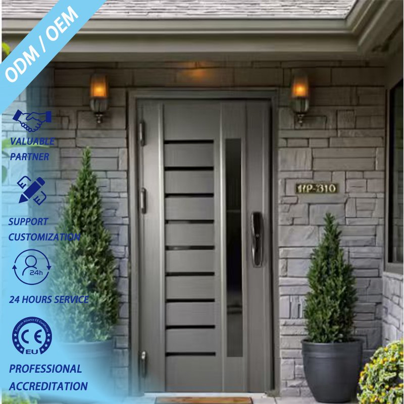 High Quality Stainless Steel Security Door with Durable and Waterproof Feature