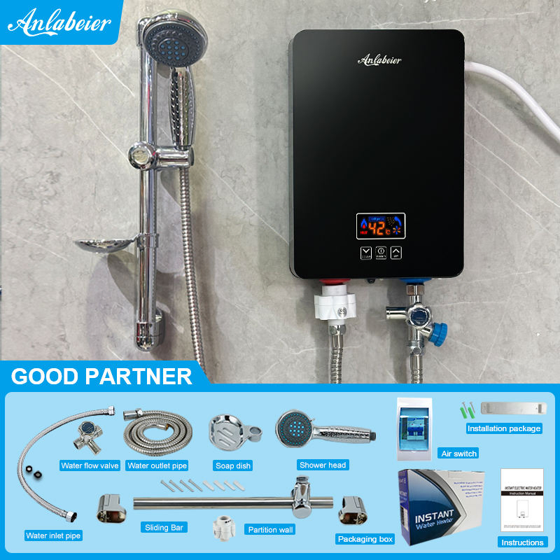 6000W 220V OEM ODM LED Digital Electric Water Heater