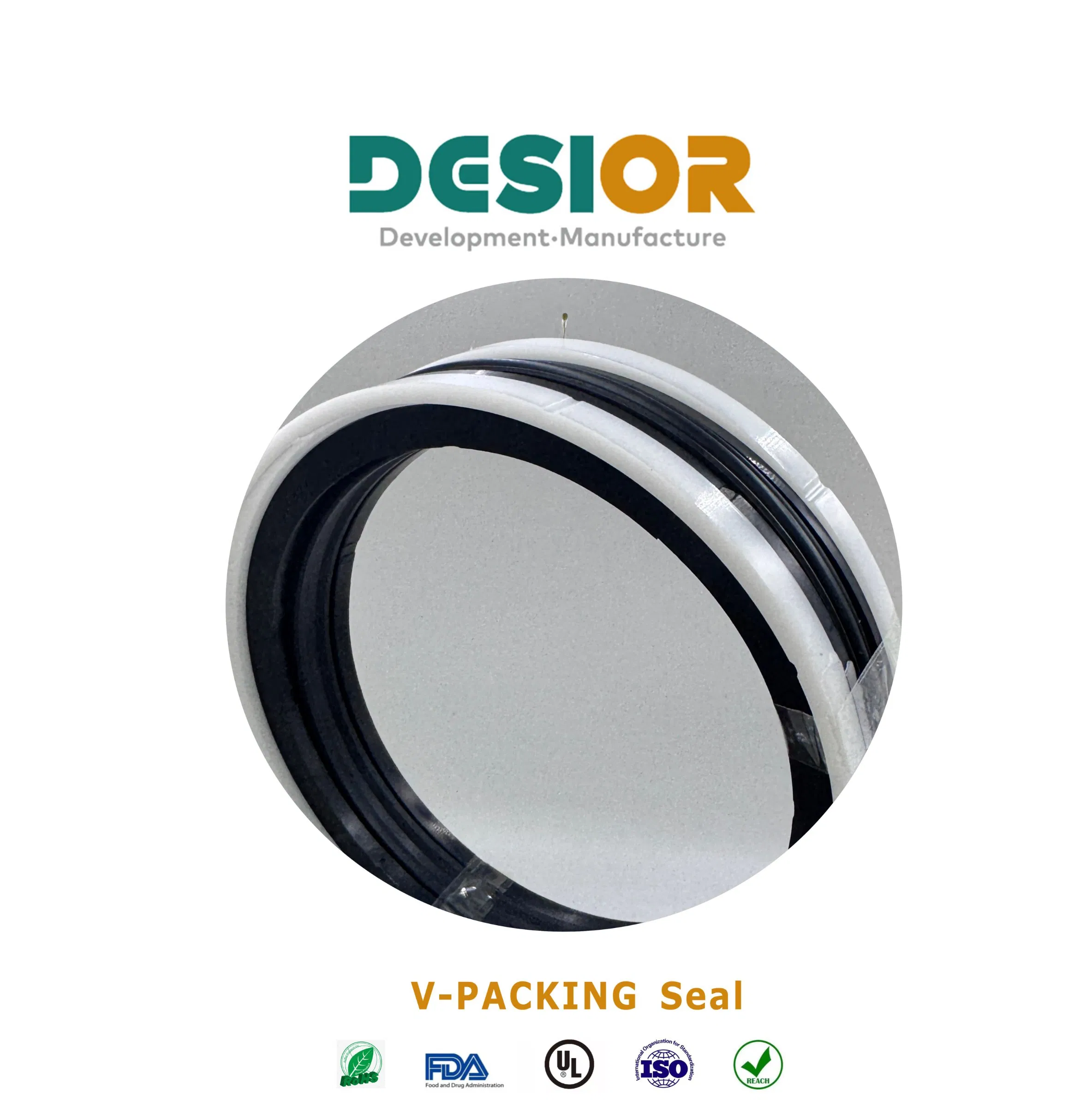 Wholesale Hydraulic Cylinder Seal Piston Rod U Cup PU PTFE Hydraulic Oil Seal Un Spgo V Packing Hydraulic Seal Tpm/Tpz/Sm Mixture Seal