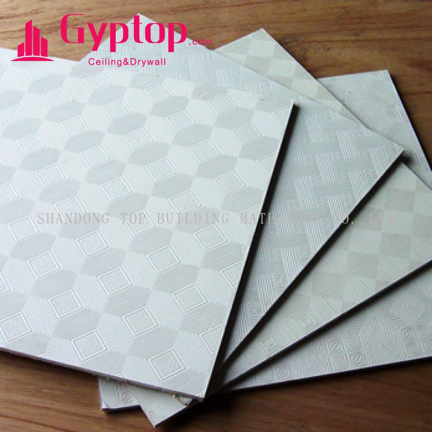 Hot Sale PVC Laminated Insulated False Gypsum Ceiling Tiles with Cheaper Manufactory Price