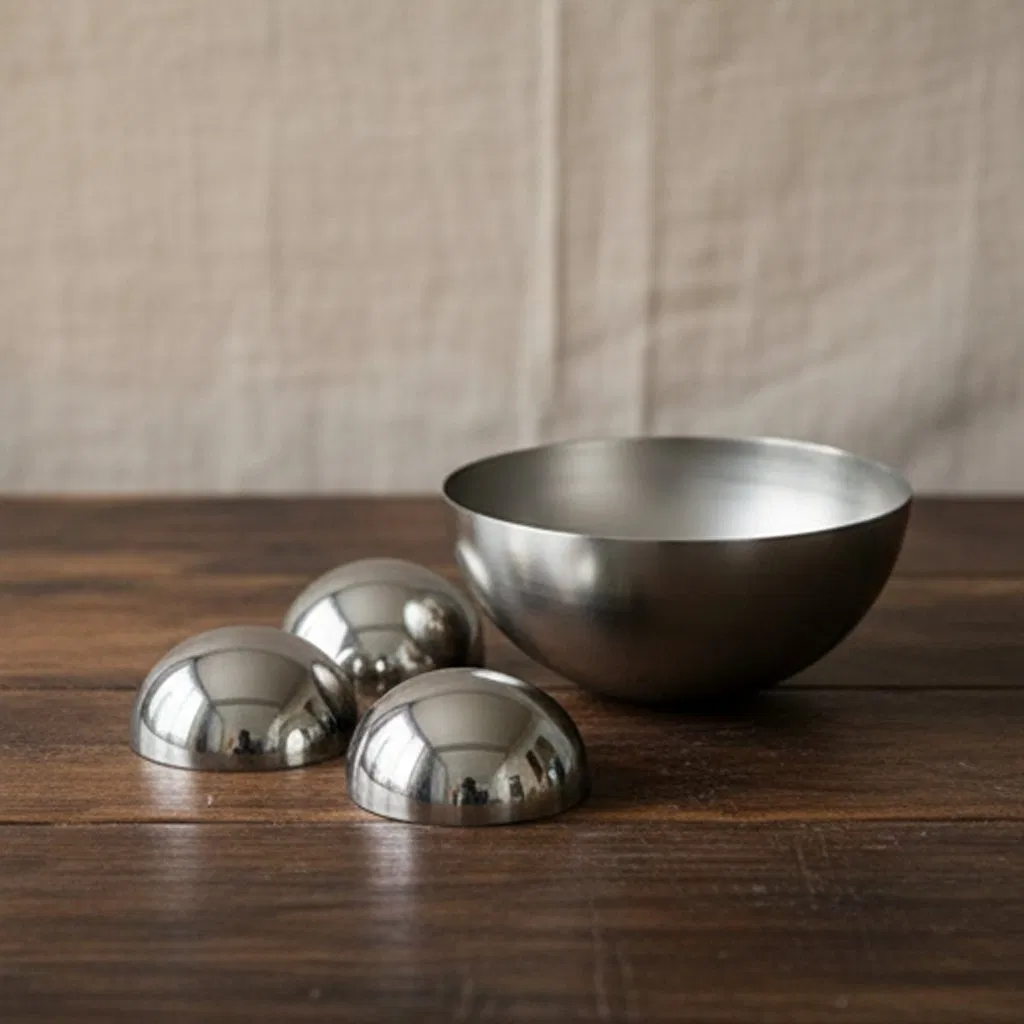 High Quality Stainless Steel Mirror Finish Hemisphere Custom Sizes