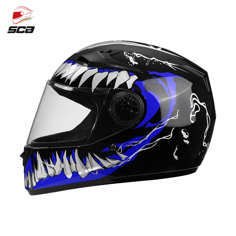 Venom Full Face Motorcycle Helmet for Adults, Unisex
