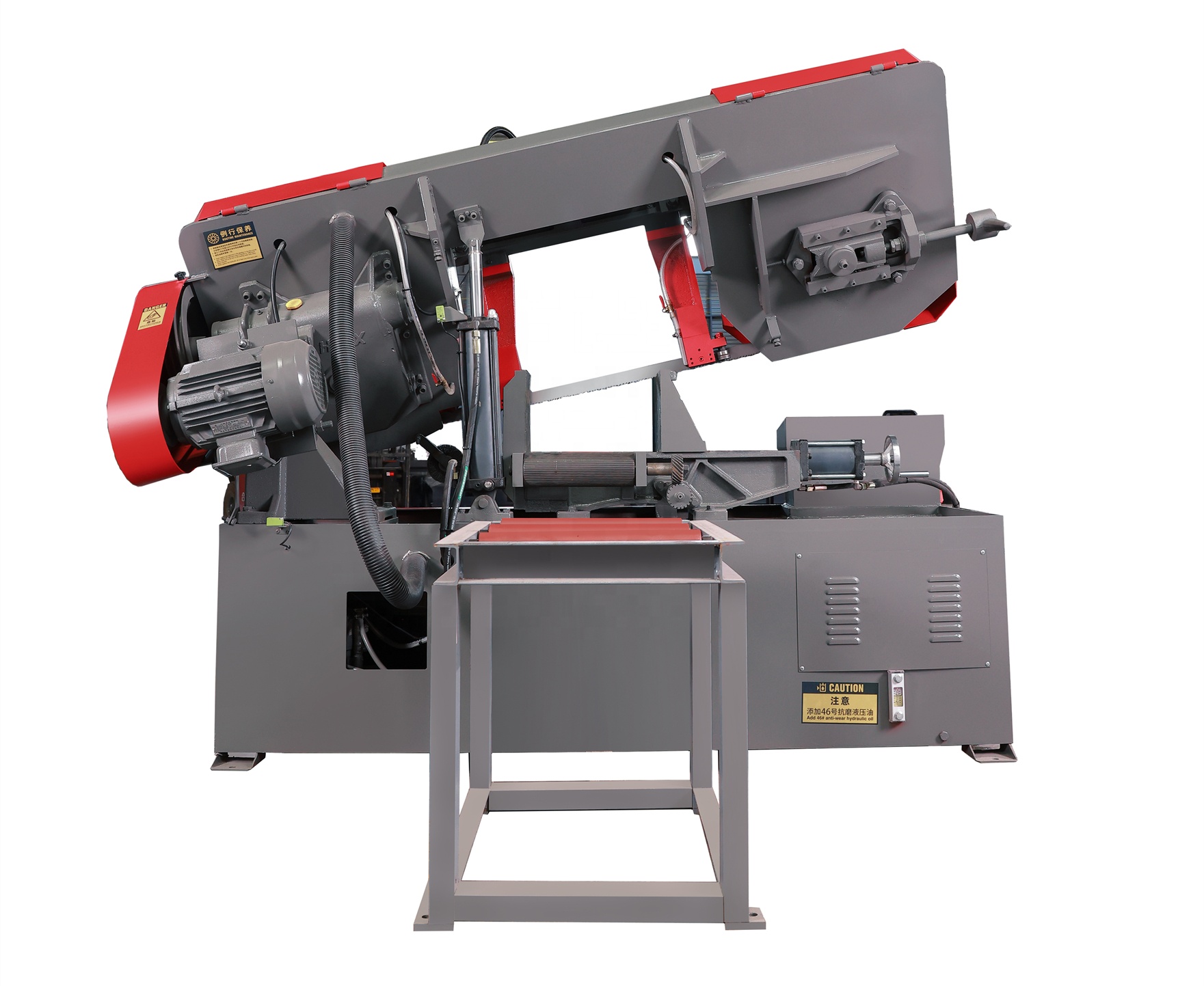 Ленточная пила горизонтальная гидравлический зажим GB-4038