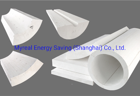 SGS Certification 650c Refractory Material Calcium Silicate Insulation Pipe