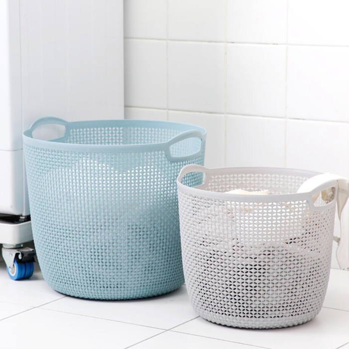 Portable Laundry Hamper with Carrying Handles Storage Basket