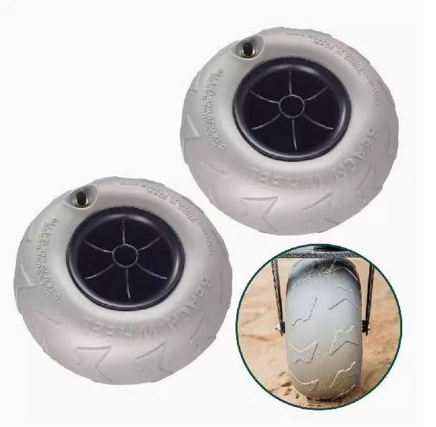 Pneumatic Tire PVC balloon Kayaking Trolley/Trolley Wheels