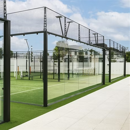 Panoramic Professional Padel Court Padel Court Manufacturer CE Certificate Court