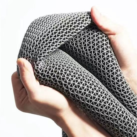 Anti Slip Drainage Thick Soft PVC Plastic S Z Mat Outdoor Swimming Pool Toilet Shower Mesh Bath Mat