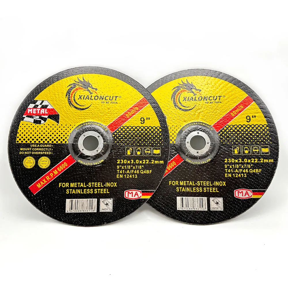 Отрезной диск по металлу 230 мм для болгарки