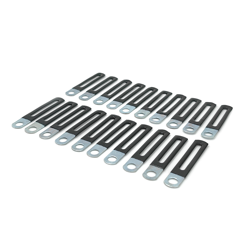 Flexible Cable Clips with Through Holes for Bolts and Screws