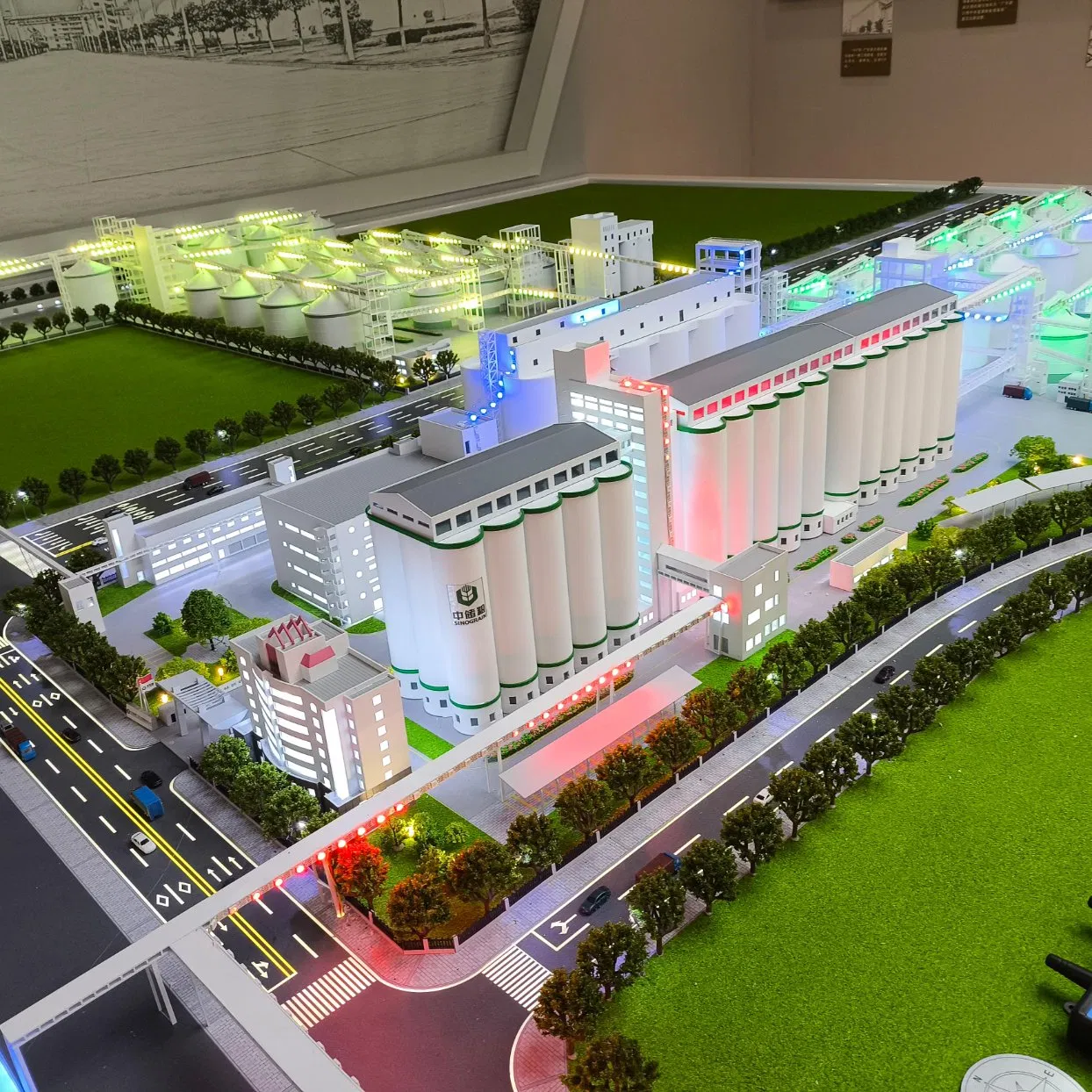 Commercial 3D Architectural Models with Lighting for Exhibitions