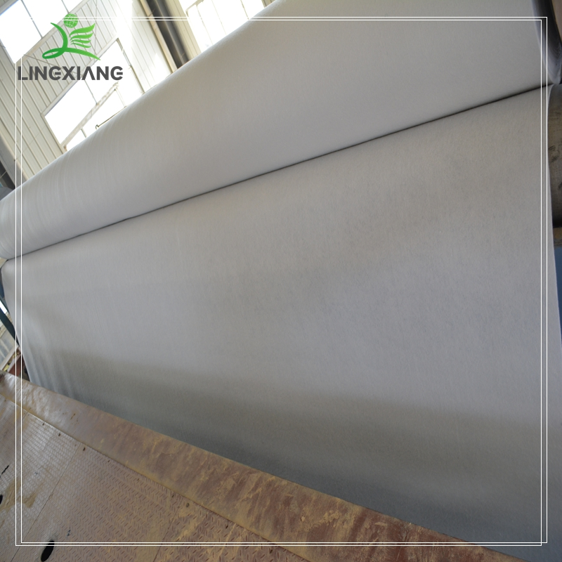 Subways Tunnels Artificial Lakes Landfills Airports Water Conservancy Projects/Waterproof Gcl Need Punch Bentonite Coated Geotextile Mat Clay Liner
