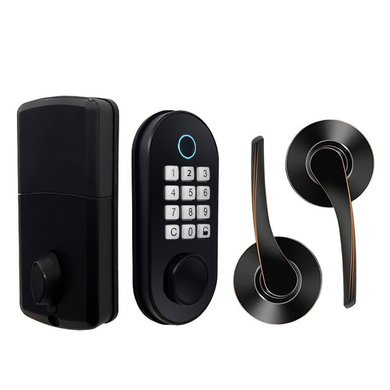 Hot Sale Password Electronic Tuya Smart Locks Digital Deadbolt Door Lock for Wooden Door