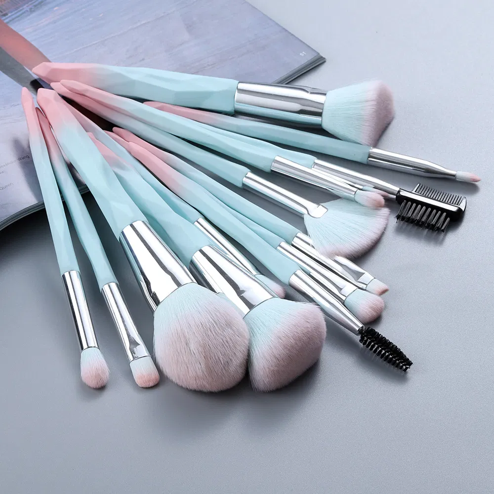 13PCS Professional Cosmetics Tools Multifunctional Foundation Contour Concealer Makeup Brushes