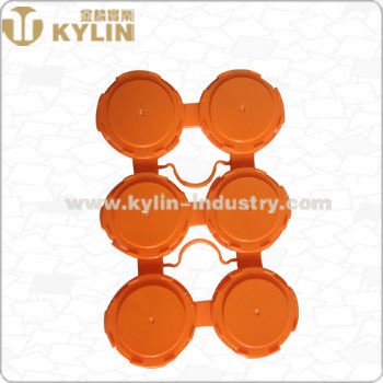 Dust-Free Plastic 6pieces 330ml 500ml Can Carrier/Can Holder