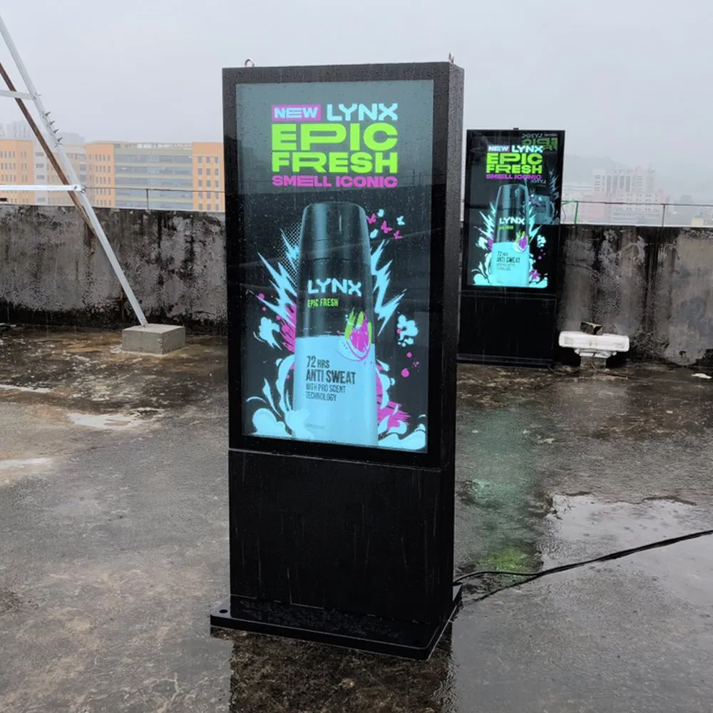 49 Inch Outdoor Pcap Touchscreen Digital Kiosk with High Brightness LCD for 24/7 Operation