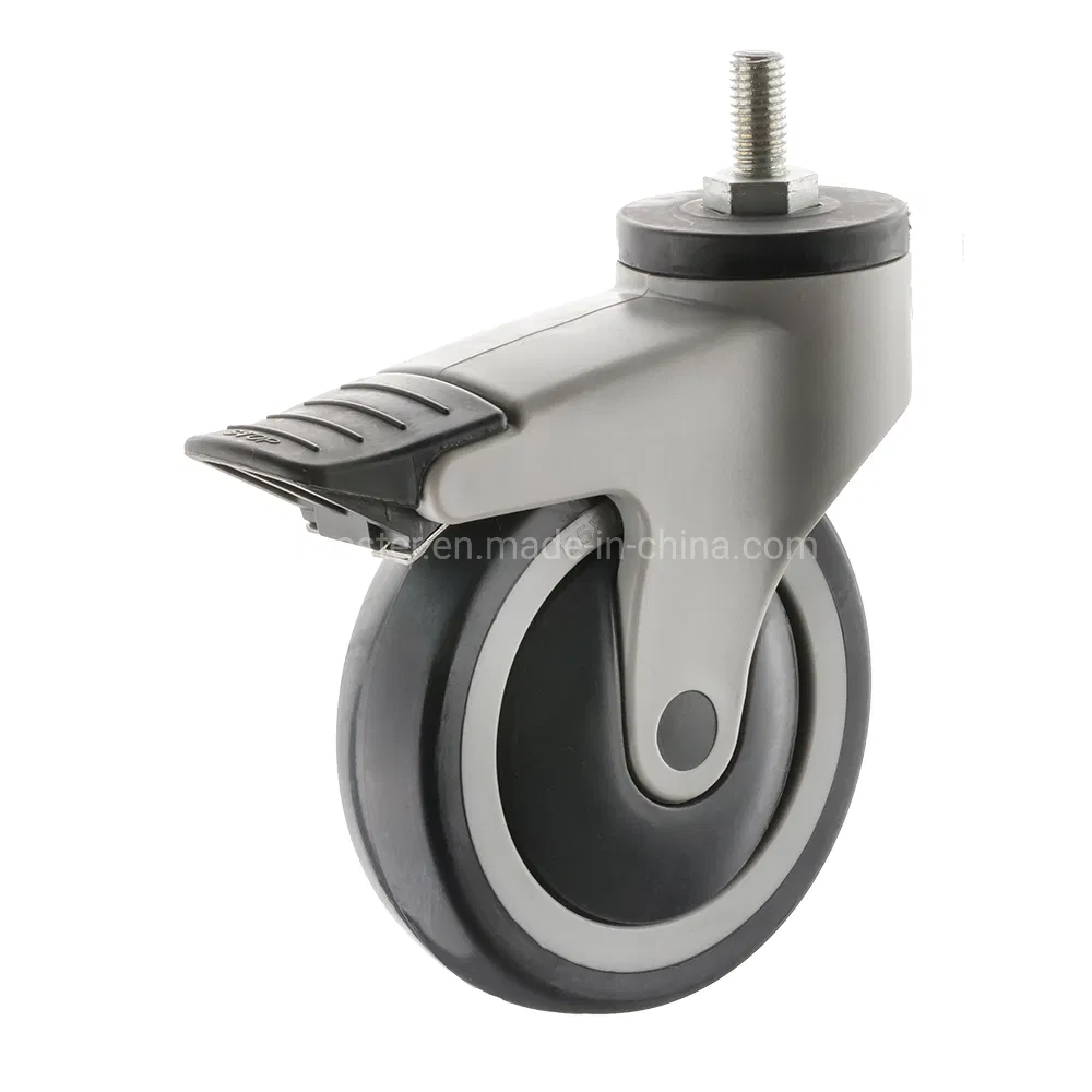 125mm Swivel Screw Medical Caster