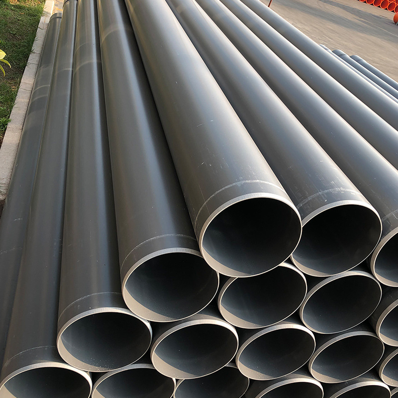 Heavy-Duty PVC Sewage Pipe: Corrosion-Proof Lightweight Construction Drainage Tube