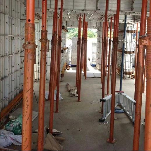 Low Price Sale of 0.6m-6m Us Type Manual Device Adjustable Steel Support Rod Prop Construction Plate Template