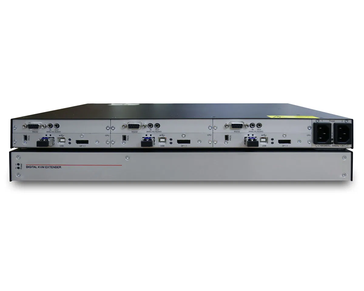 Коммутатор KVM Enterprise 8-80 портов, Catx/Fiber