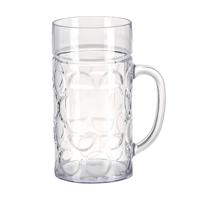 Wholesale Custom Acrylic PC Water Cup Plastic Clear Drinking Beer Cups