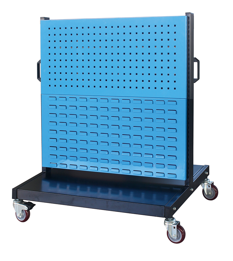 Medium Duty Garage Moveable Material Shelf with 4 Panels