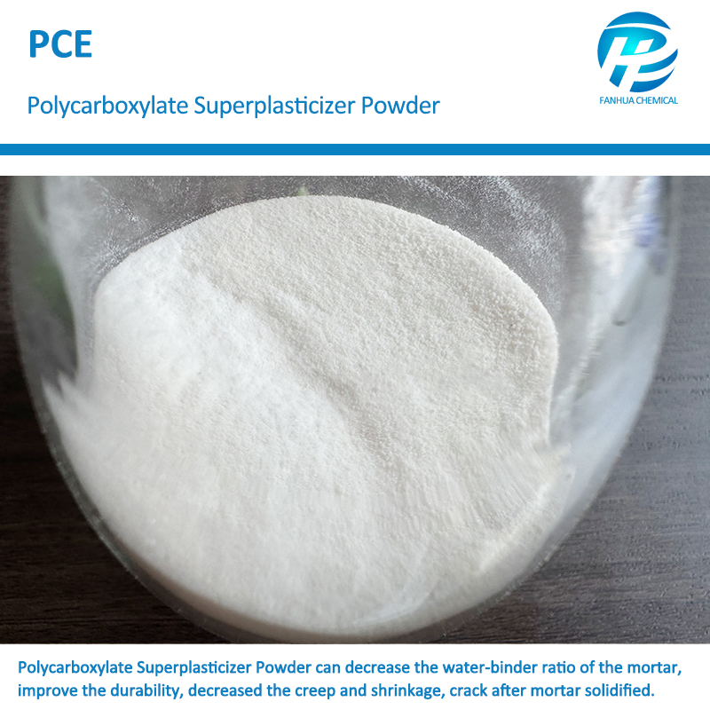 High Reducing Admixture PCE for Mortar Water Reducing Rate Min 30%