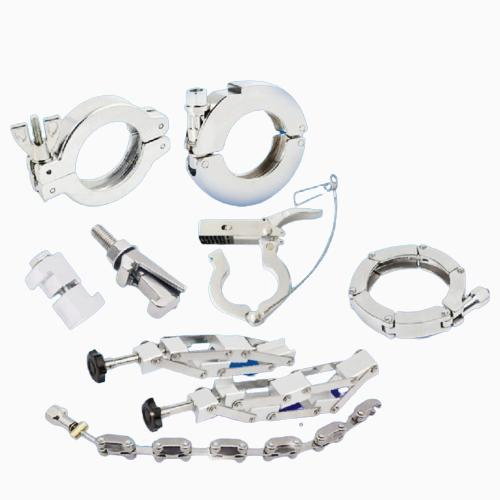 Hot Sale Stainless Steel Vacuum Metal Tubing Clamp Vacuum Hose Pipe Clamp