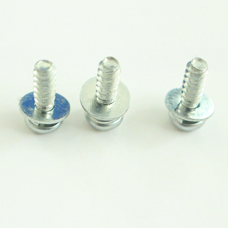 High Quality Cylindrical Head Phillips Head Hand-Tightened Knurled Machine Screw with Washer