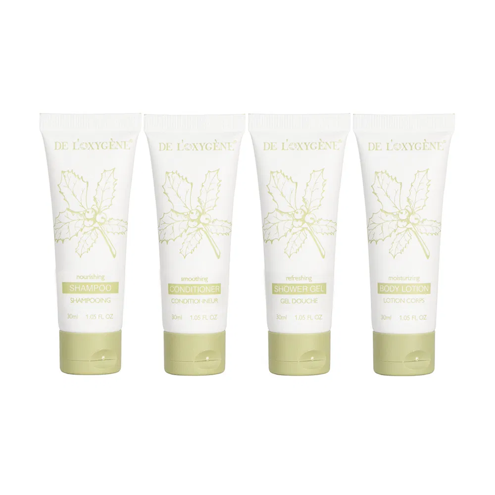 Custom 30ml Hotel Shampoo Set Mini Shower Gel Shampoo and Conditioner Set