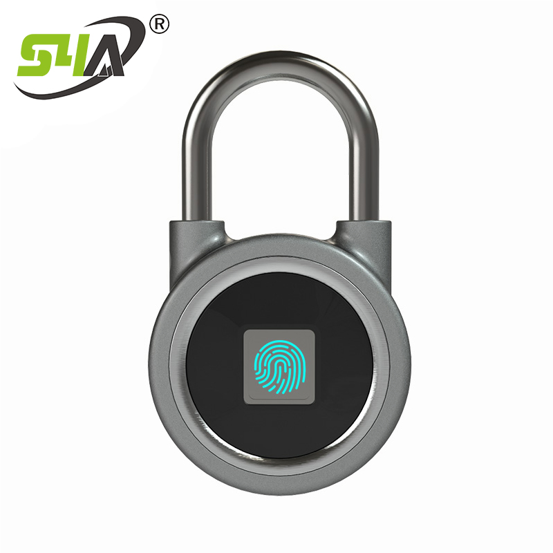 Ilock Fingerprint Bluetooth Padlock with Mobile Phone APP Unlock Electronic Padlock Bicycle Padlock