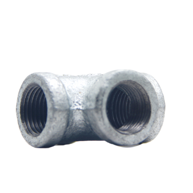 Galvanized Crosses Equal Female 90 Degree Gi Malleable Iron Pipe Fittings in Beaded or Banded Use for Water Gas Oil Supply