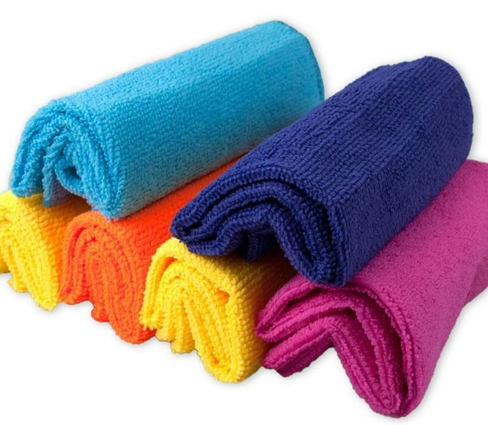 Towel OEM Soft Pack, Carton. Green, Yellow, Blue, Red Kitchen Sponge Microfiber Cloth