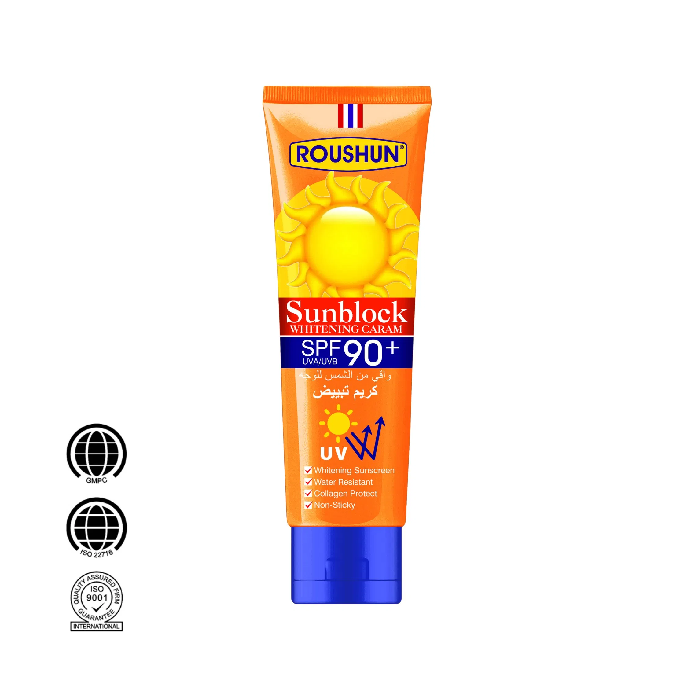 SPF 90 Sun Cream Protection Moisturizing Sunscreen Sun Protection Cream Waterproof Sun Block Cream Private Label