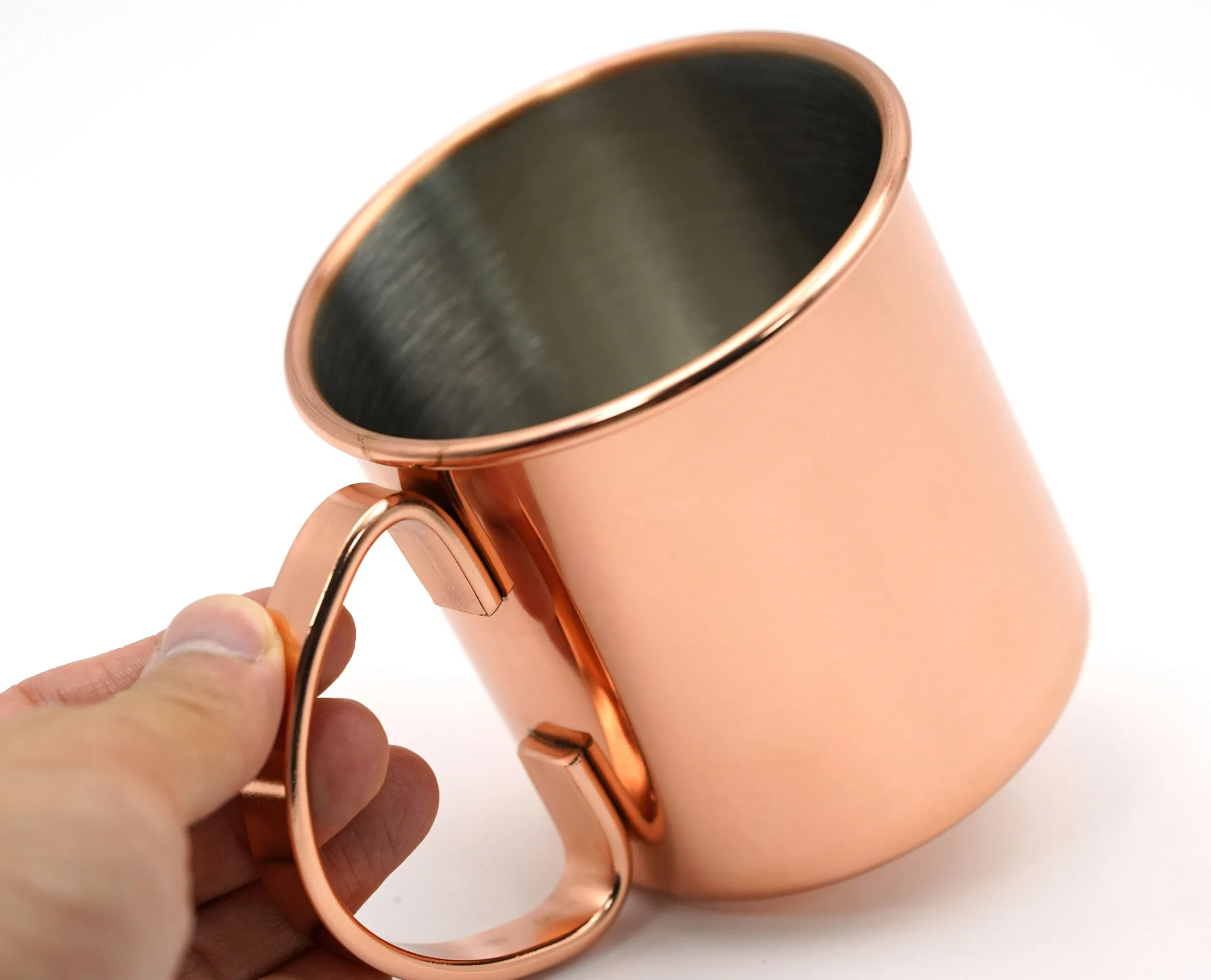 Customizable 304 Stainless Steel Eco-Friendly Portable Mule Beer Mug Cup Coffee Cup for Restaurant Hotel