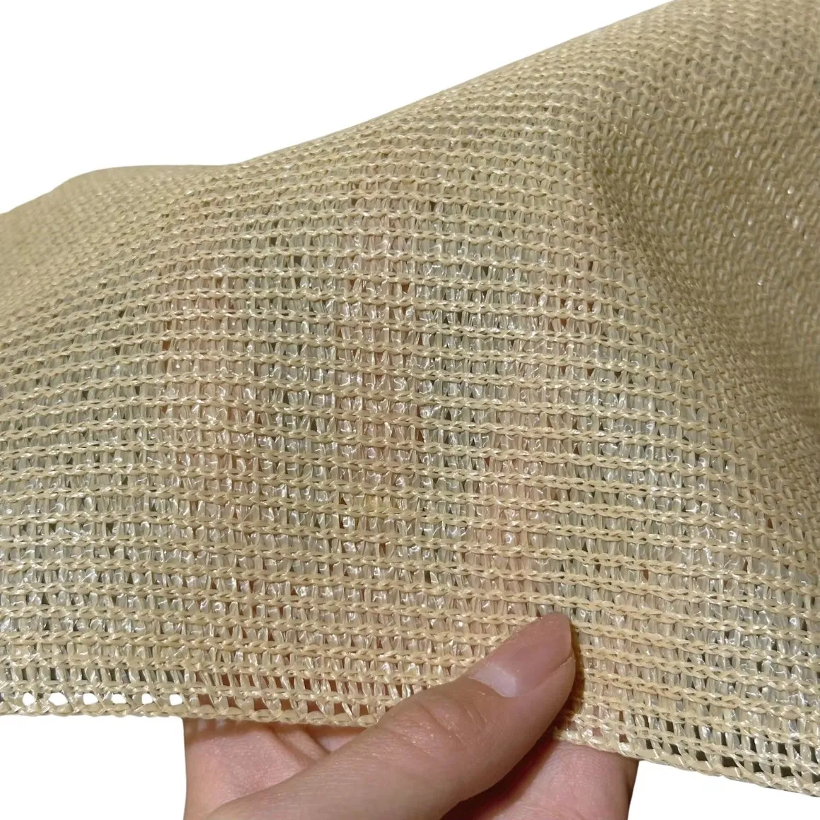 Durable HDPE Beige Wire Mesh Sun Shade for Greenhouses