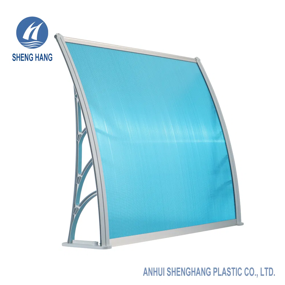 All-Season Performance Polycarbonate Awning Window Door Sunshade Outdoor Canopy